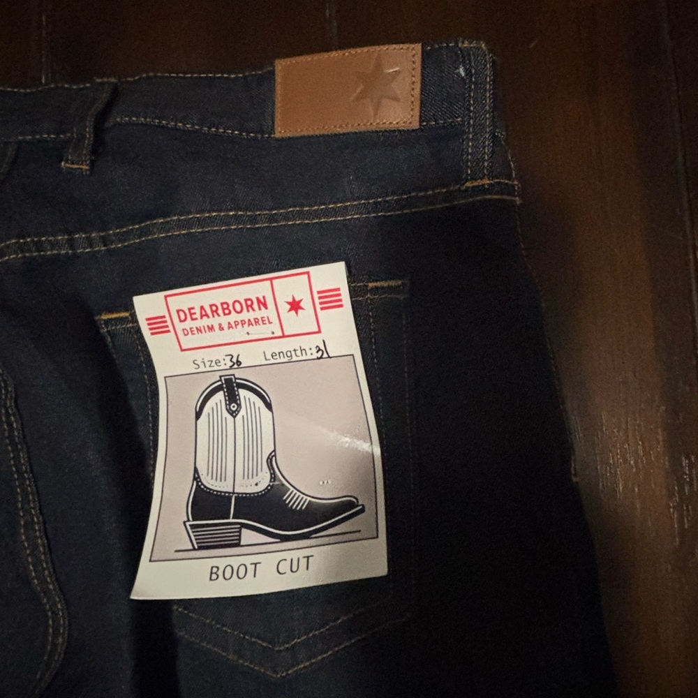 Dearborn Denim Blue Bootcut Jeans